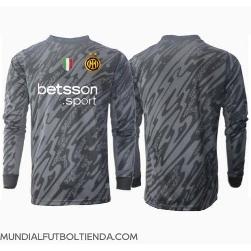 Camiseta Inter Milan Portero Tercera Equipación Replica 2024-25 mangas largas